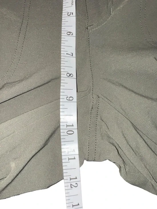 Athleta Women’s Size 8 Olive Green Hiking Pants Nylon Stretch Outdoor - Picture 9 of 10